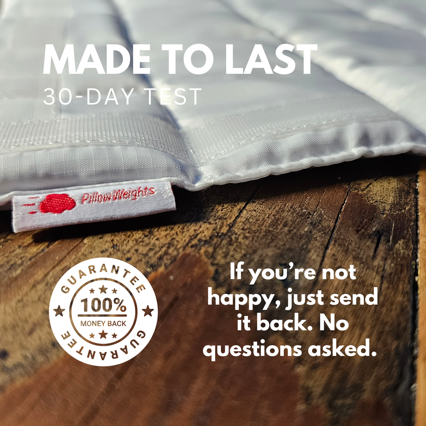 PillowWeights: Weighted Inserts for Outdoor Pillows