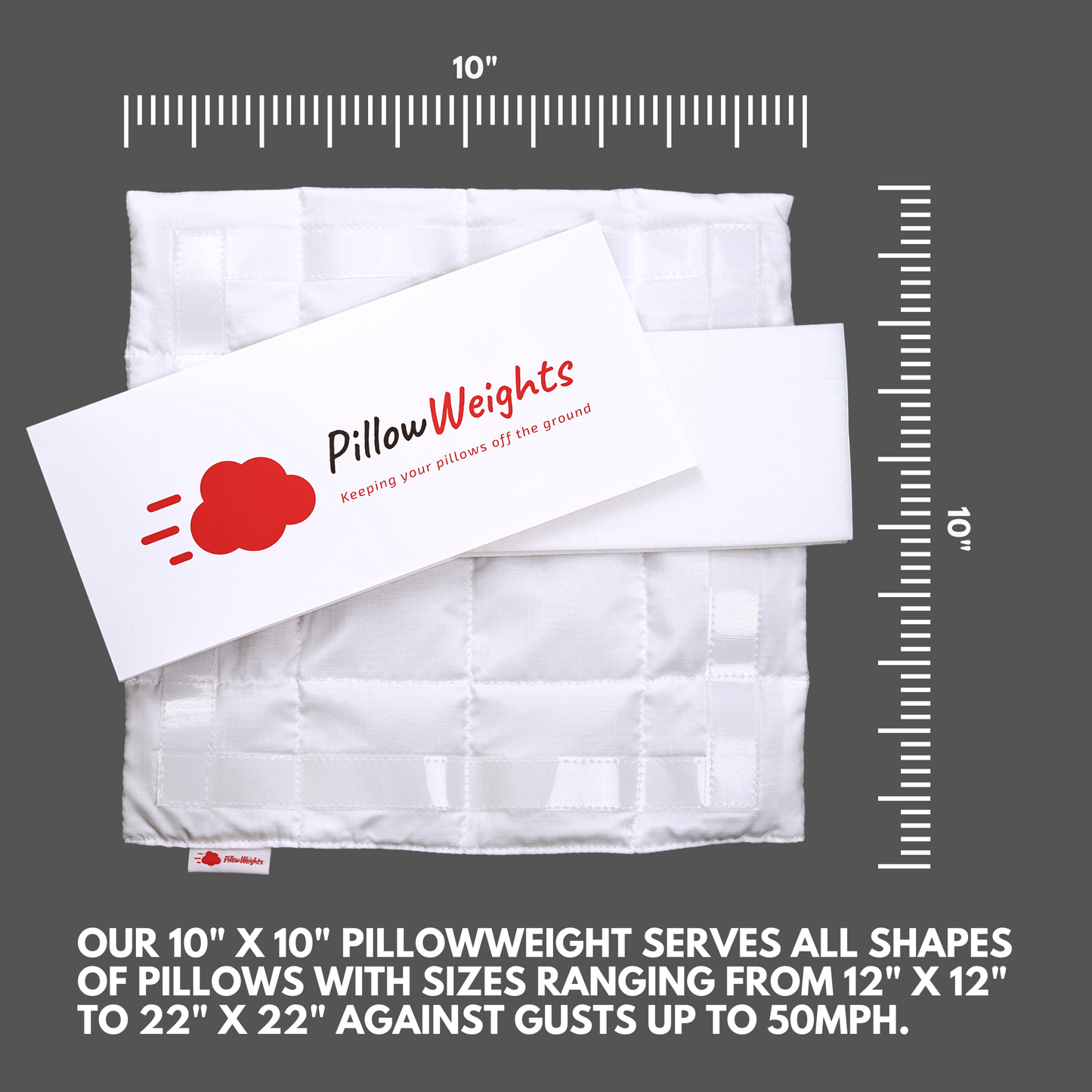 PillowWeights: Weighted Inserts for Outdoor Pillows